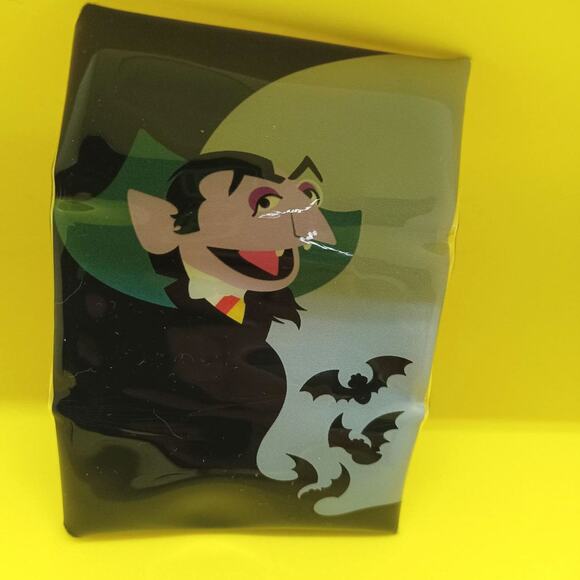 Sesame street count von count pass / credit card clear pouch - Picture 4 of 7